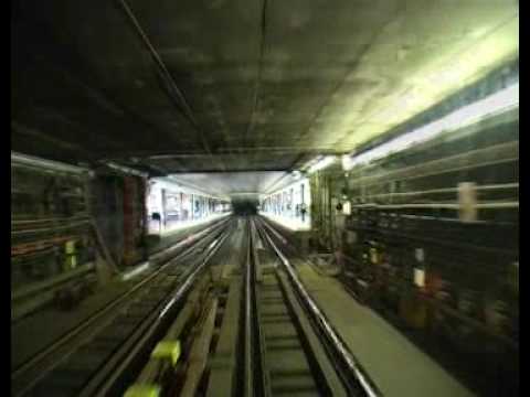 Prague Metro (Inside the box structure of the Nusle Bridge)