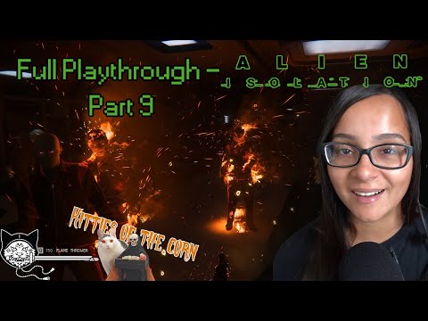 Burn the Android Army! | Alien: Isolation Full Blind Playthrough - 9