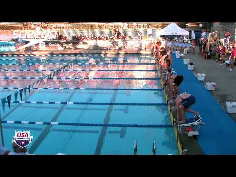 Women's 50m Freestyle B Final   2013 Junior Nationals