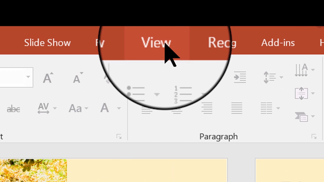When a transition is applied to a slide How is it visible in Slide