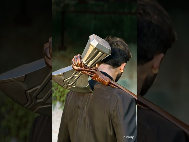 Vídeo relacionado con damdos Accesorios de Halloween para Cosplay de Odinson, Hacha rompetormentas, Mjolnir, mitología nórdica, hachas de Thor, Cosplay, Juego de rol, Armas, Regalos de cumpleaños