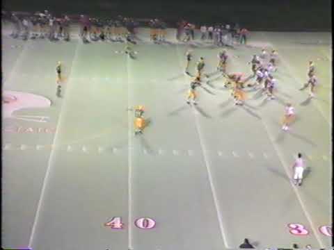 1987 Bloomington Central Catholic Football Regular Season Central Catholic -vs- u-high