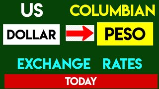 1 USD to COP - Convert US Dollars to Colombian Pesos Currency Exchange Rates Today 04 September 2024
