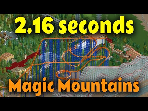 Beating Six Flags Magic Mountain in 2.16 seconds - OpenRCT2 speedrun