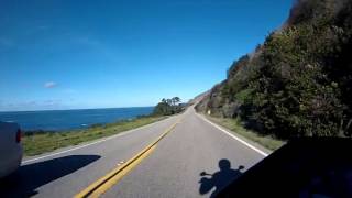 preview picture of video 'Highway 1 North - Big Sur area - KTM Duke 690'
