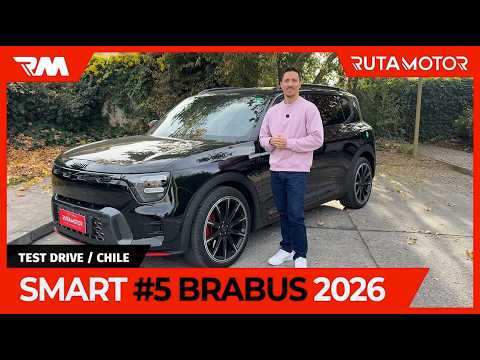 Smart #5 Brabus - El más grande de la familia también es el más poderoso y sorprendente equipado