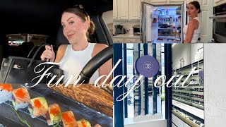 LETS GO SHOPPING ♡ CHANEL, ANTHRO, PB, CAR CHAT, BIRKIN THOUGHTS, NEW FRIDGE, SUSHI DATE & LABUBUS
