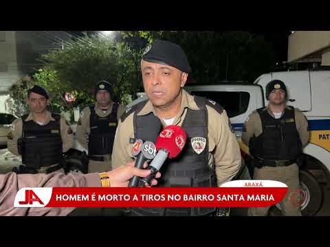 Homem é morto a tiros no bairro Santa Maria.