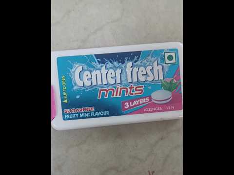 satisfying unboxing centre fresh sugar-free mints #sugarfree #mints #unboxing #shorts #centrefresh