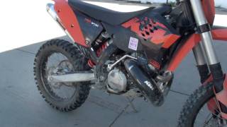 preview picture of video '2009 ktm 300 xcw with pro citcut spark arrestor silencer'