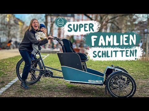 Dieses Lastenrad wächst mit den Kindern | Sicher. Bequem. Flexibel.