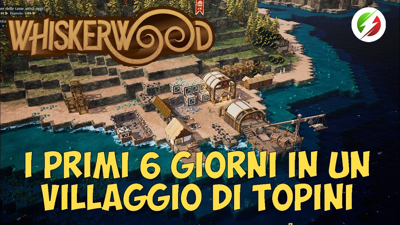 I primi 6 giorni in un villaggio di topini su Whiskerwood
