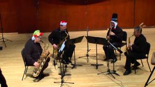 Texas Saxophone Quartet - Joy To The World