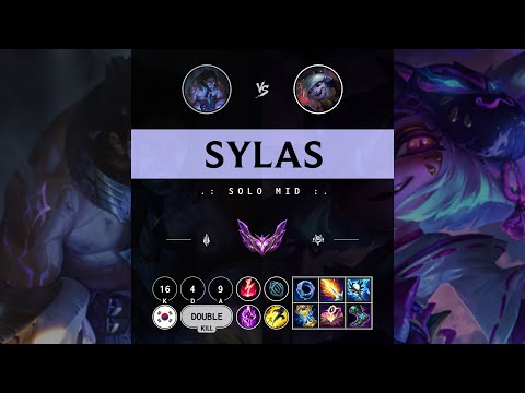 Sylas Mid vs Tristana - KR Master Patch 14.10