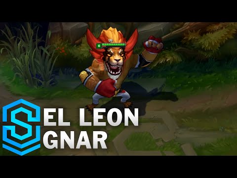 El Leon Gnar Skin Spotlight - League of Legends