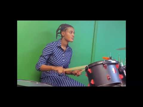 You Can’t believe Moza Theodor play drum