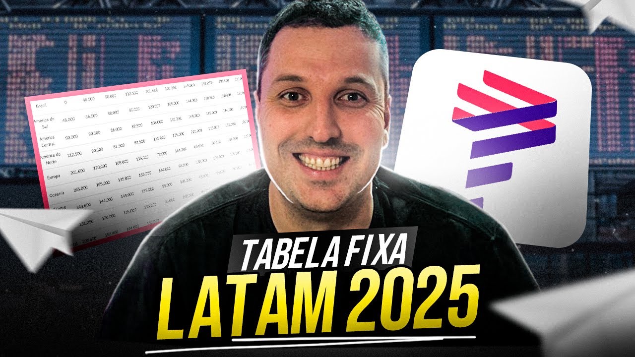 Tabela Fixa da Latam para 2025. Quais parceiros voar