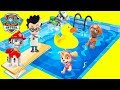 Paw Patrol Waterslide Toy Compilation with Rubber Ducky Kiki, PJ Masks