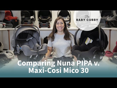 Vergleich der Nuna PIPA und der Maxi-Cosi Mico 30 | The Baby Cubby