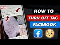 How to Stop People Tagging me on Facebook 2023 || How to turn Off tag on Facebook || Tech Process