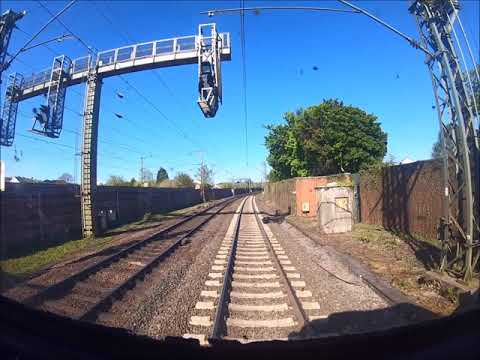 Führerstandsmitfahrt von Kassel Hauptbahnhof nach Göttingen Mitfahrt Führerstand CabView