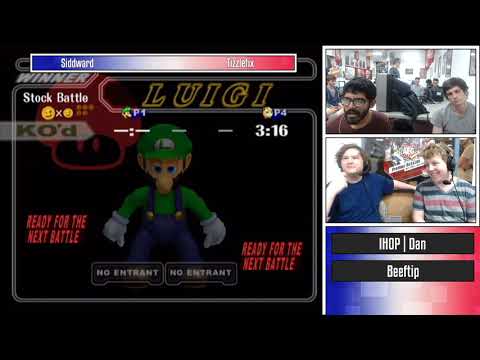 Siddward (Luigi) vs Tizzlefix (Jigglypuff) [Losers Quarters] - TDML #43