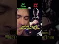 KURT COBAIN vs LEAD BELLY - Where Did You Sleep Last Night - #shorts #versus #music