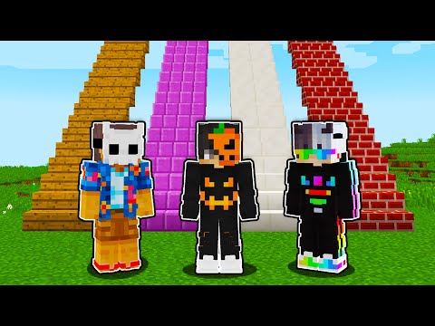 YANLIŞ MERDİVENİ SEÇERSEN ÖLÜRSÜN🪜- Minecraft