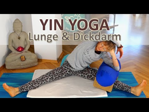 Yin Yoga Lunge Dickdarm - Yin Yoga Sequenz mit Jane 💙