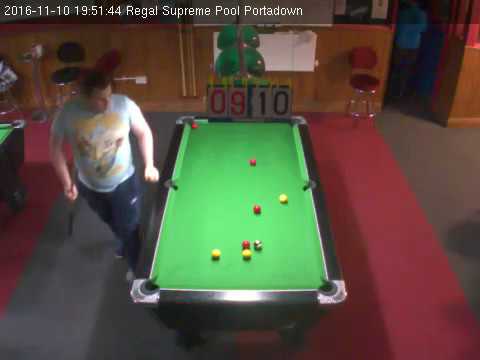 Ronan McCarthy (-15) v Gareth Lee (Scr)  £100 Game