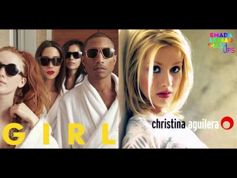 Pharrell Williams ft. Daft Punk vs. Christina Aguilera - Genie of Wind