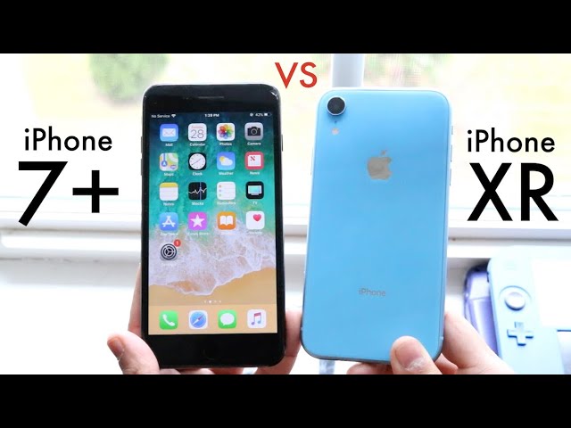 Alvorlig fingeraftryk fløjte Comparison - Apple iPhone XR vs iPhone 7 Plus - PhonesData