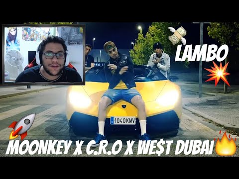 Reaccion A MOONKEY X C.R.O X WE$T DUBAI - LAMBO (prod Nake)