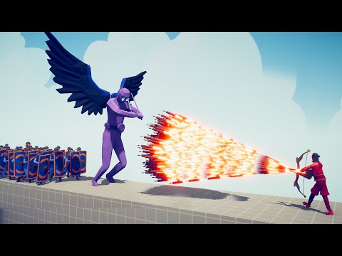 GIANT DEFLECT GOD & 100x SHIELD BEARERS vs EVERY GOD - Totally Accurate Battle Simulator TABS