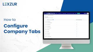 How To Configure Company Tabs | LEXZUR