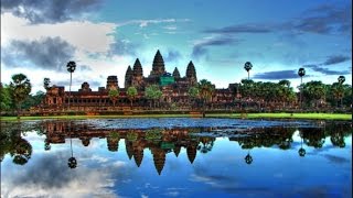 Angkor Wat -Hindu temple - cambodia tourist attraction-Siem reap Cambodia tourism