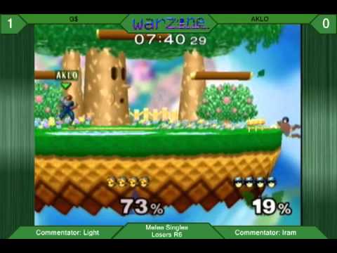 CFST Warzone 3: Melee Singles G$ (Marth/YL/Falco) vs AKLO (falcon)