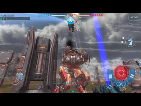 War Robots: Kumihu vs 5 Red, Hydra Bul vs Shocktrain and trebs.