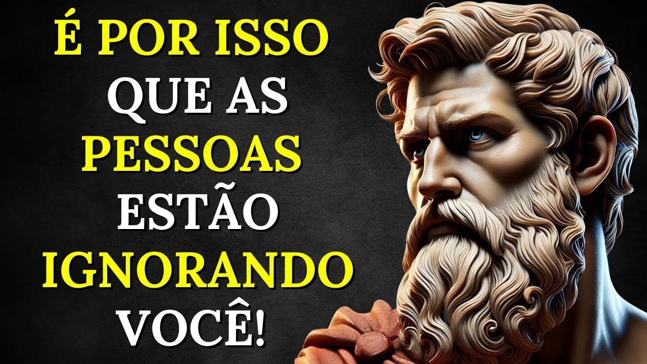 Por que as pessoas DE REPENTE começam a IGNORAR você e o que isso significa | Sabedoria Estoica