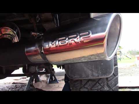 Nissan Titan MBRP Catback Exhaust with Ultra Quiet Resonator