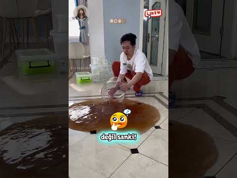 Salonun Ortasına SLİME Döktük! 👀🤣