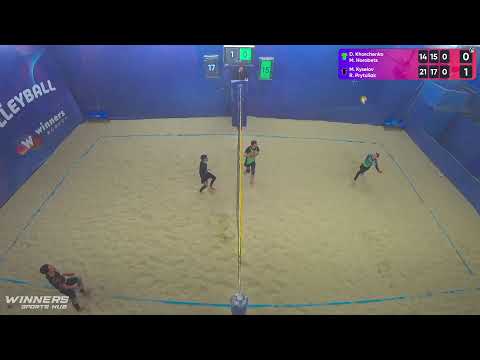 20:25 D. Kharchenko / M. Horobets - M. Kyselov / R. Prytuliak 12.01.2023 | Winners Beach Volleyball