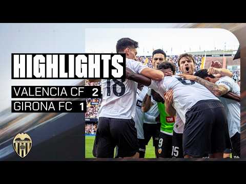 발렌시아 VS 지로나 2:1 프리메라리가 스포츠하이라이트