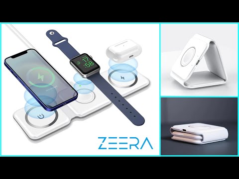 Cargador TRIPLE inalámbrico ZEERA