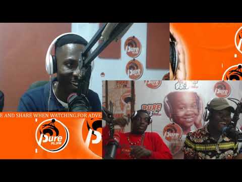 Kyn Troy Steals Dj Pea's Freestyle Show at Pure fm with #Bars