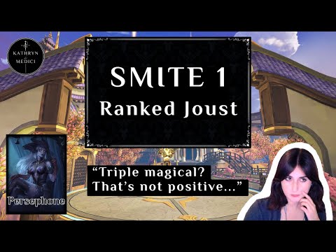 Ranked Smite on a rainy night - Highlights | Smite 1 Ranked Joust - Persephone
