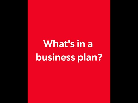 , title : 'What's in a business plan?'