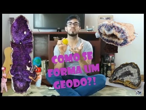 Como se forma um geodo #BemSimples