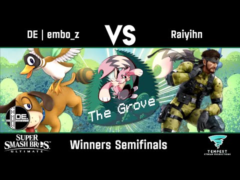 DE | embo_z (Duck Hunt) vs Raiyihn (Snake) - Winners Semifinals - The Grove: Eterna Forest