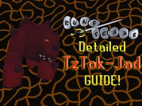 OSRS - How to Slay TzTok-Jad! [Detailed, Sounds & Animations explained!]